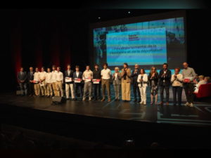 Lycéens primés au niveau départemental du Concours national de la Résistance et de la Déportation 2025-2026.