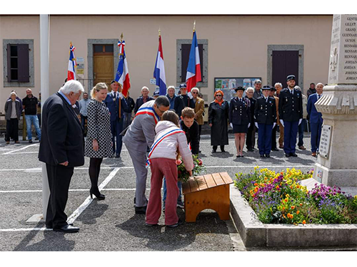 Cérémonie du 8 mai à Margencel