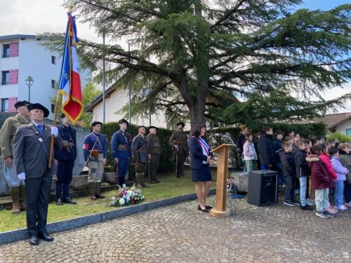 Cérémonie du 8 mai à Machilly