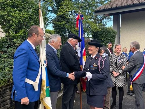 Commémoration du 8 mai à Perrignier.