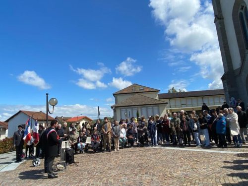 Cérémonie du 8 mai à Saint-Cergues.